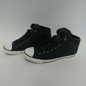Converse Men's Leather High Top Sneaker